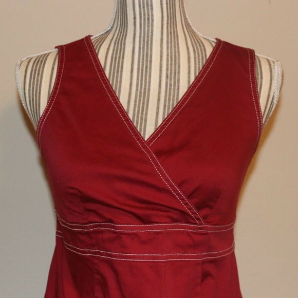 Motherhood Maternity, Small,  Sleeveless Red Dress - Picture 7 of 13